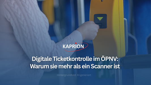 Ticketkontrolle neu gedacht: Wie digitale Prozesse Verkehrsunternehmen entlasten