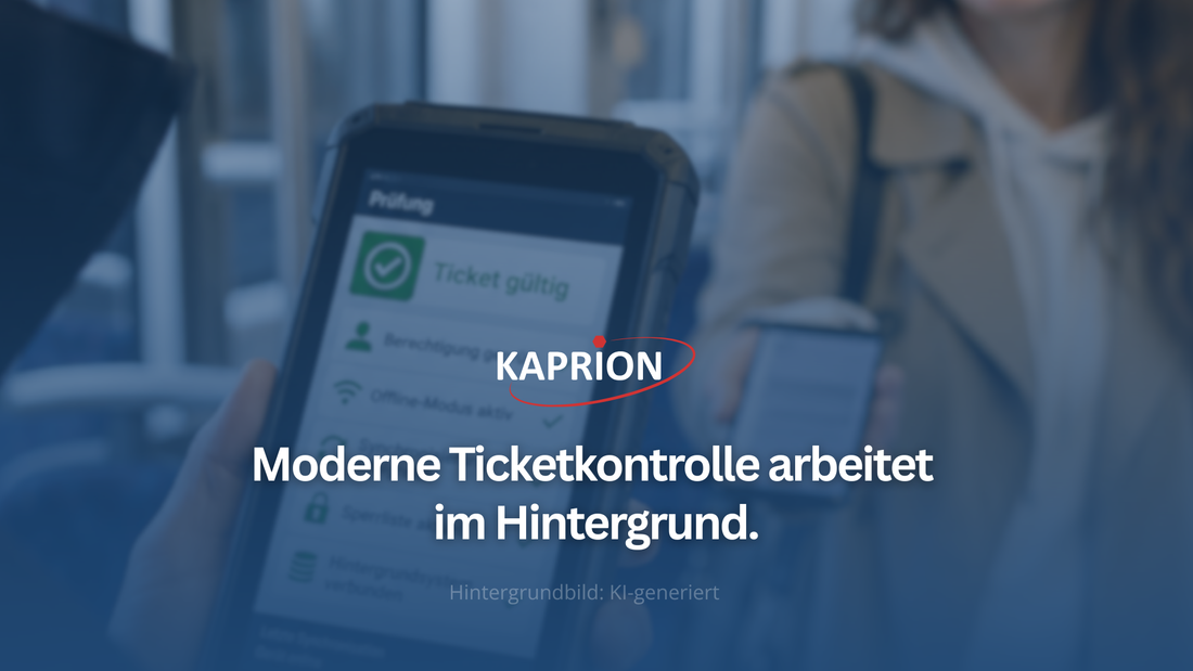 Mehr Kontrolle ohne mehr Personal: Wie digitale Ticketkontrolle im ÖPNV Prozesse effizienter macht